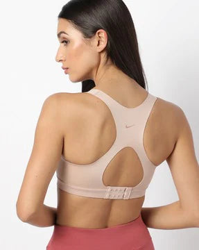 AS W NK DF ALPHA ZIP-FRONT BRA (WT ZIPF Br)