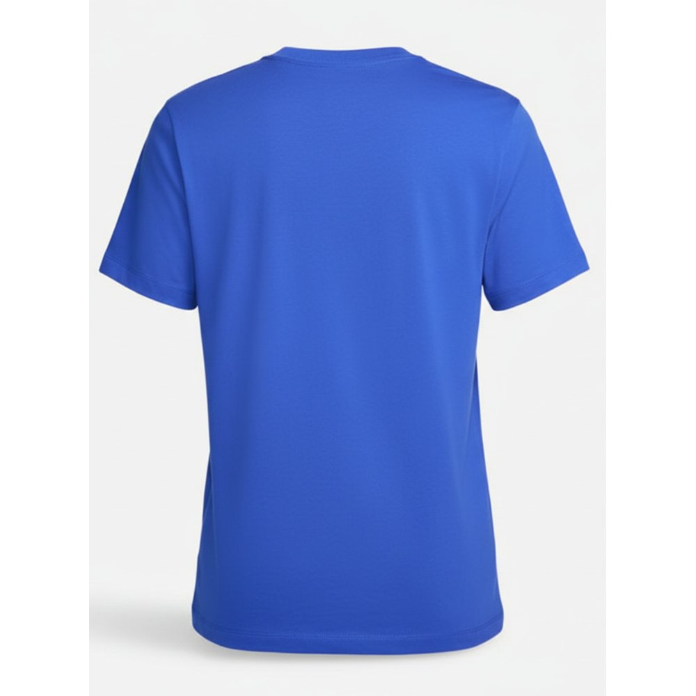 Nike Men Sport-wear Club Athletic Shirts Blue Running Jersey Shirt